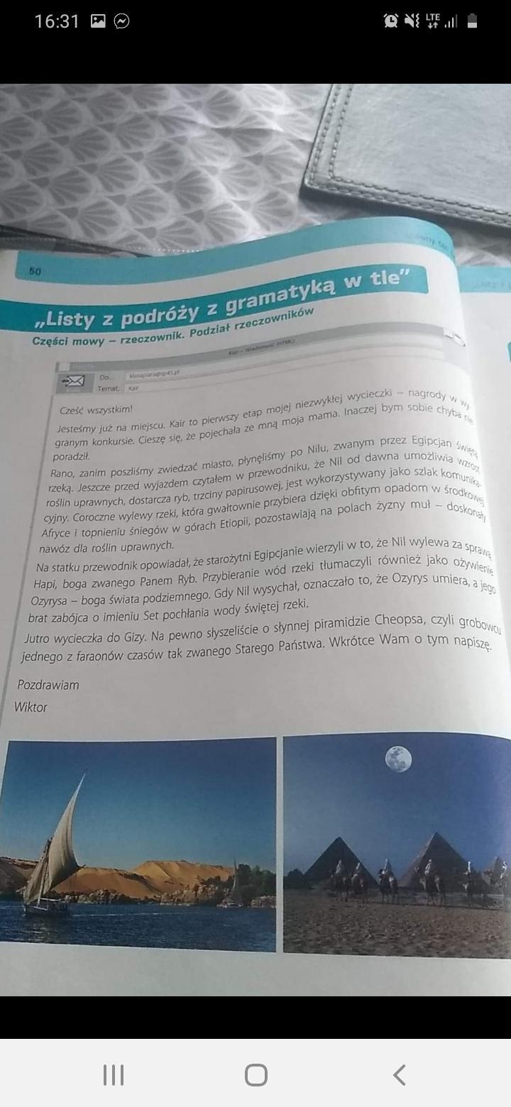 15 rzeczownikow pospolitych z tekstu Prosze o pomoc Brainly.pl