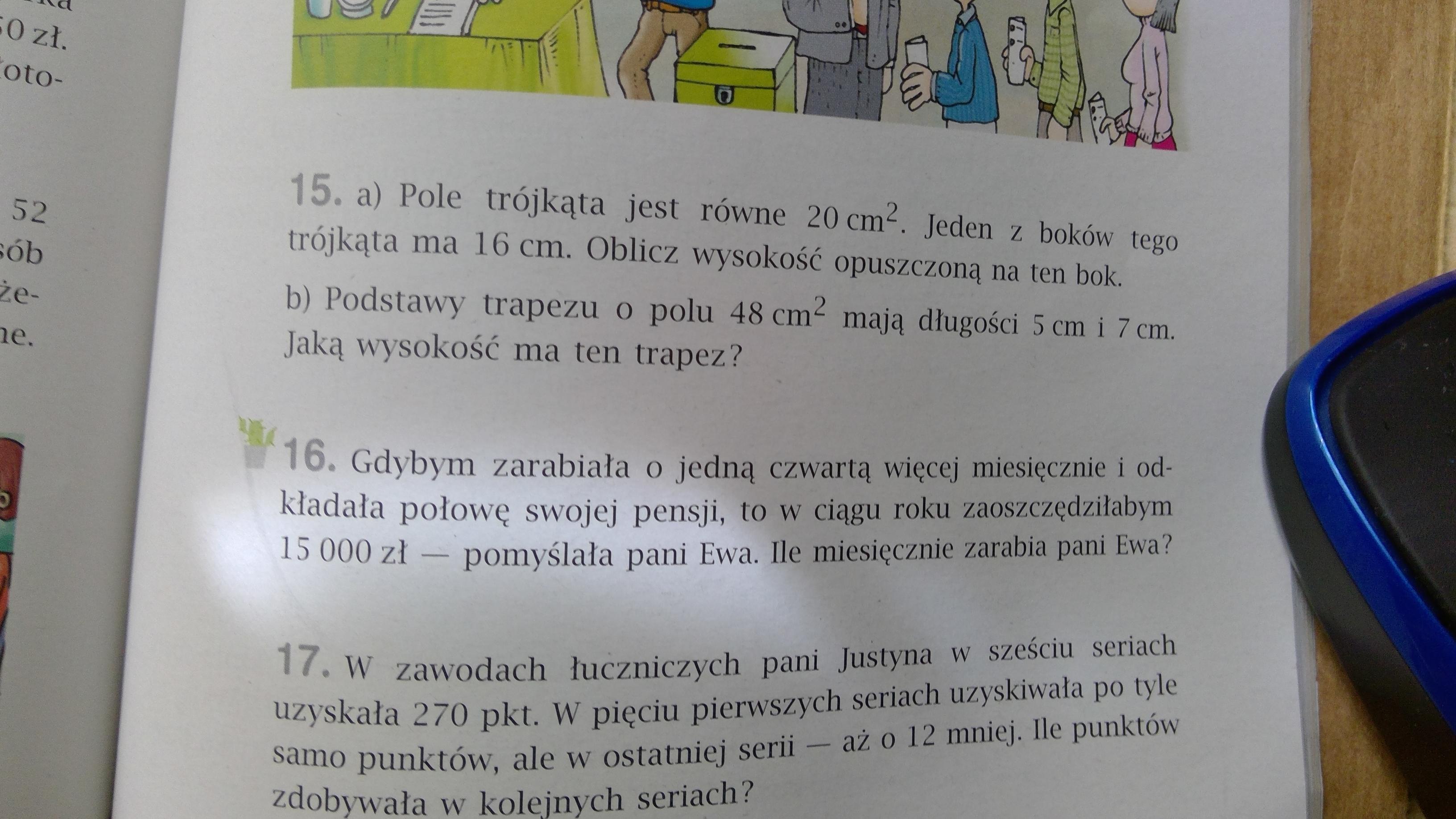 Str 206 207 zad. 8,16 Podręcznik Matematyka kl.6 Brainly.pl