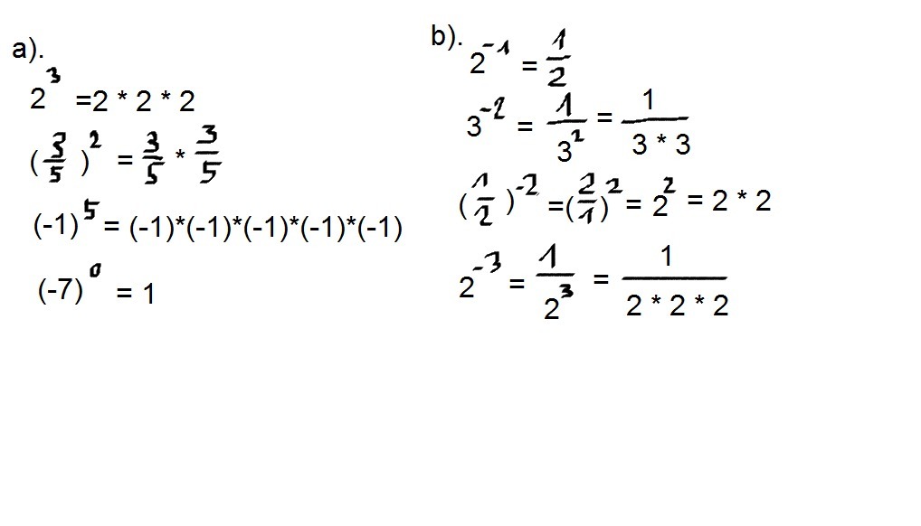 zad. 10 str 24 Matematyka 3 gimnazjum Zapisz bez użycia potęg a) 2^3 (3