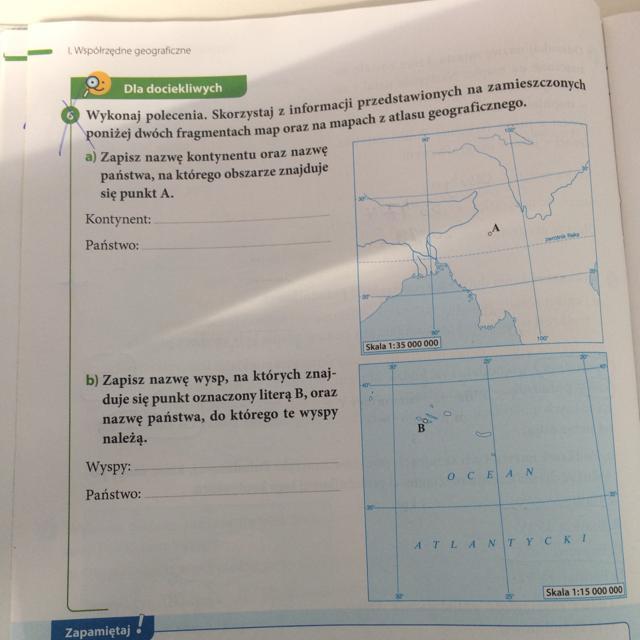 Wykonaj polecenia Skorzystaj z informacji przedstawionych na