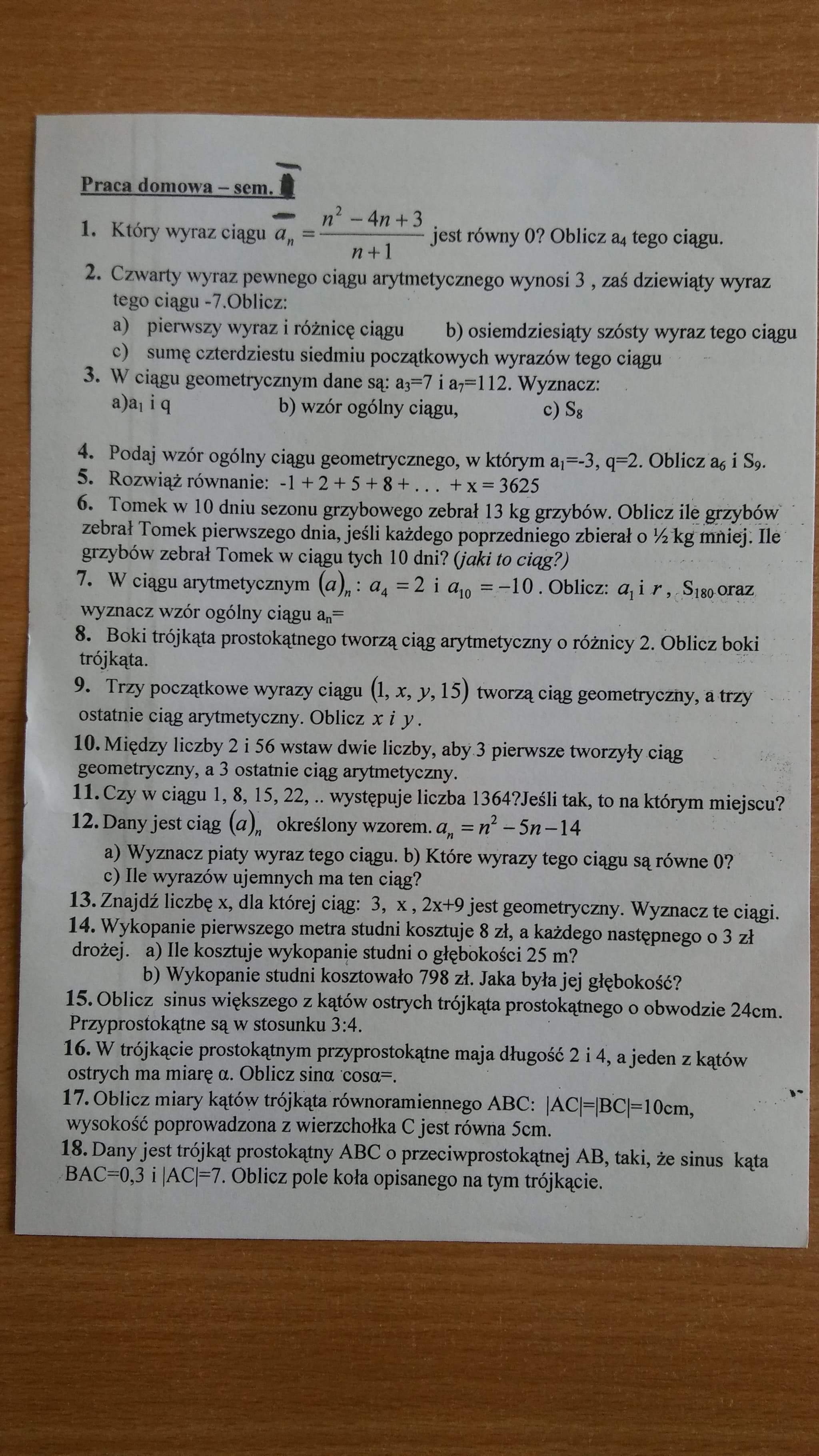 Zadanie 18! Daje naj 100! Pomocy!! Brainly.pl