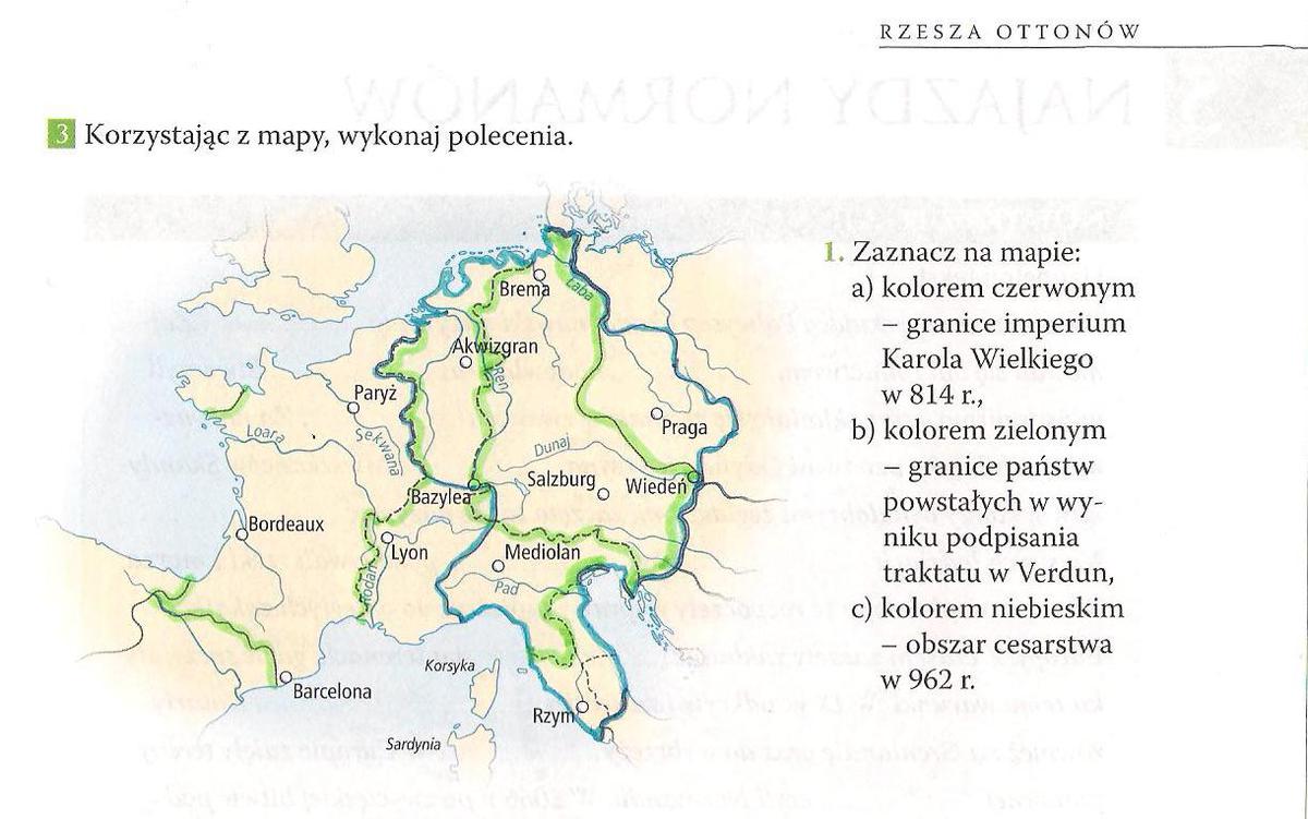 ŚLICZNIE PROSZĘ! *Korzystając z mapy wykonaj polecenia.1. Zaznacz na