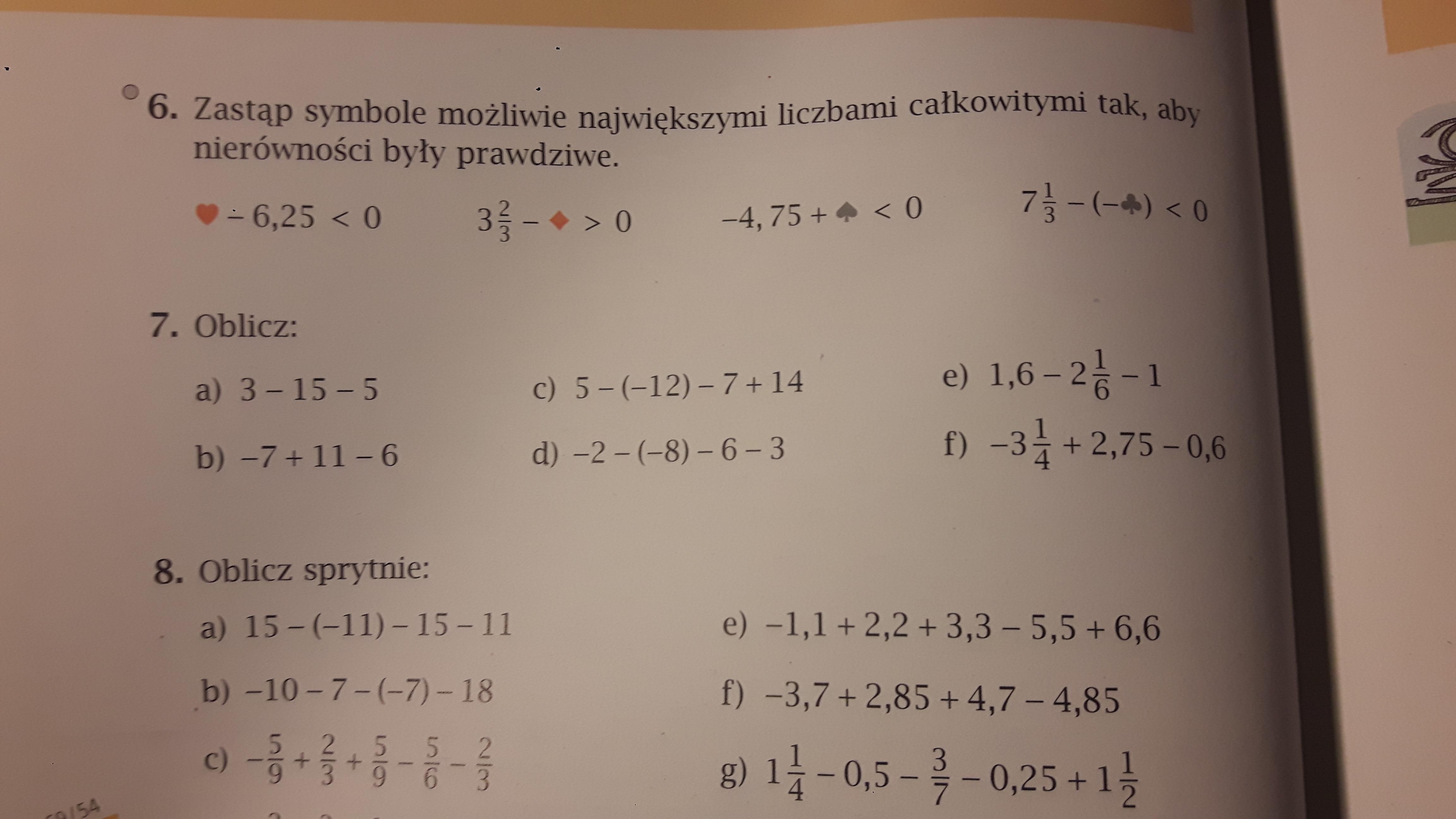 Zadanie 7 strona 40 Matematyka z plusem klasa 7 na jutro plz Brainly.pl