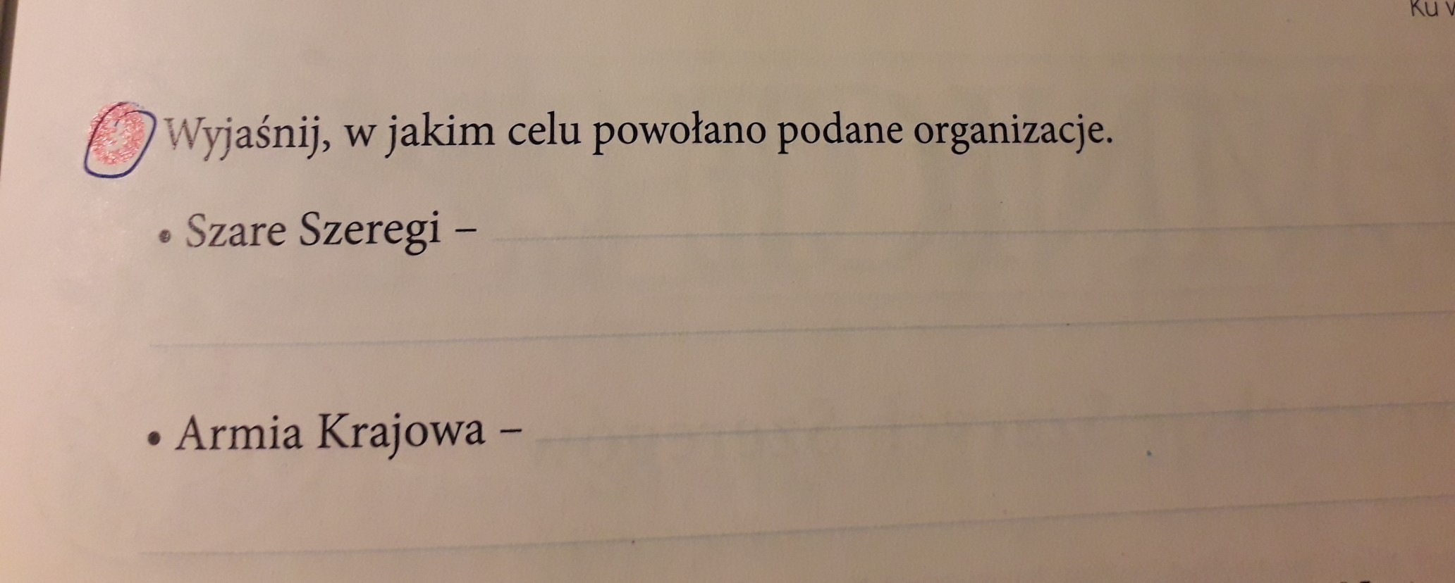 wyjaśnij w jakim celu powołano podane organizacje. Brainly.pl