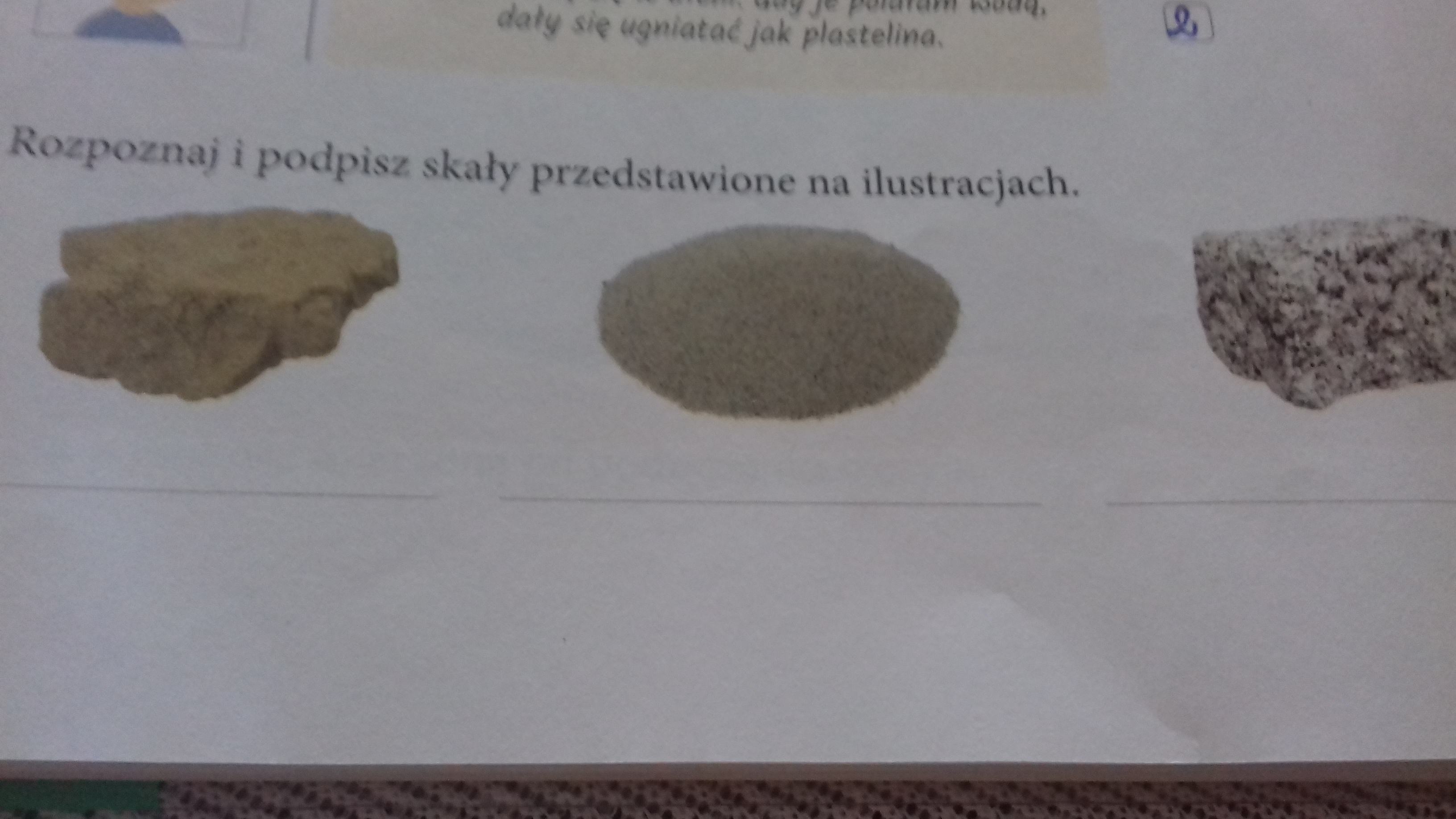 Rozpoznaj i podpisz skały przedstawione na ilustracjach. Brainly.pl