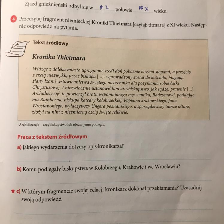 Pomocy z historią klasa 5 wczoraj i dziś. Ćwiczenie 4 strona 93 daje na