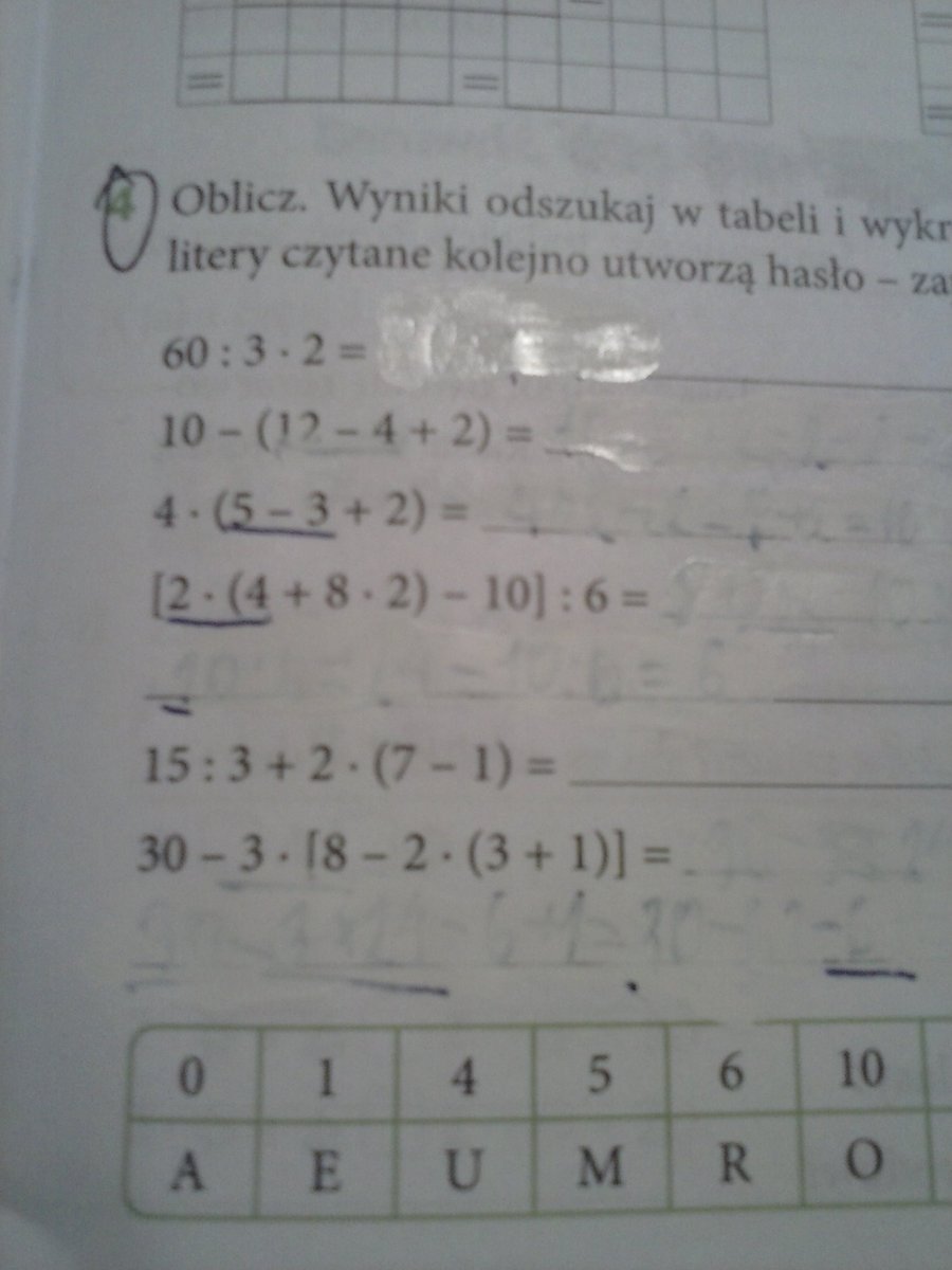 oblicz wyniki odszukaj w tabeli i wykresl je wraz z literami pozostale