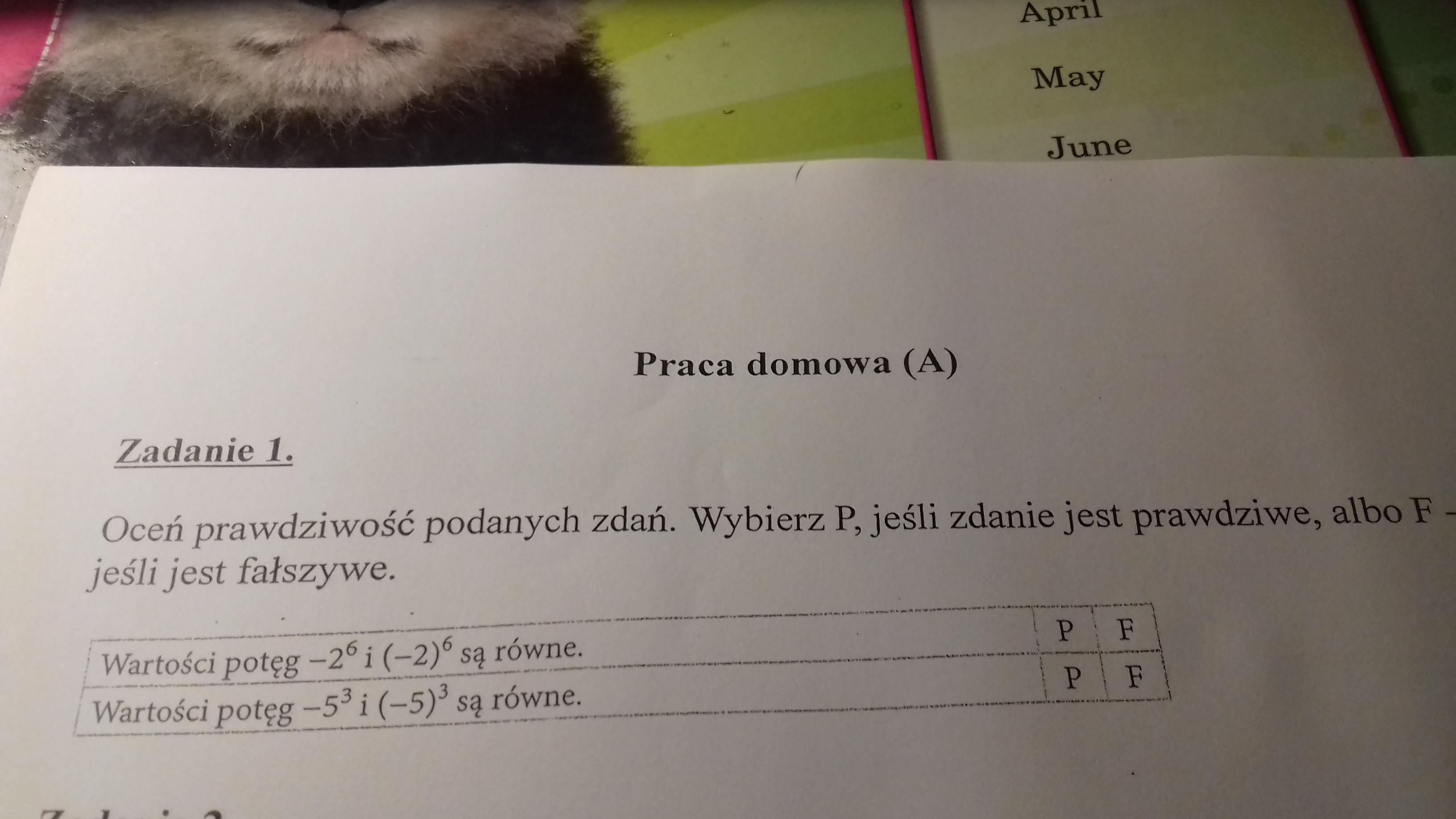 Oceń Prawdziwość Podanych Zdań. Zaznacz P Jeśli Zdanie Jest Prawdziwe