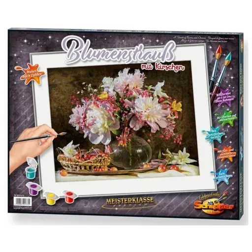 Schipper Paint by Numbers Bouquet and Cherries Playpolis UK