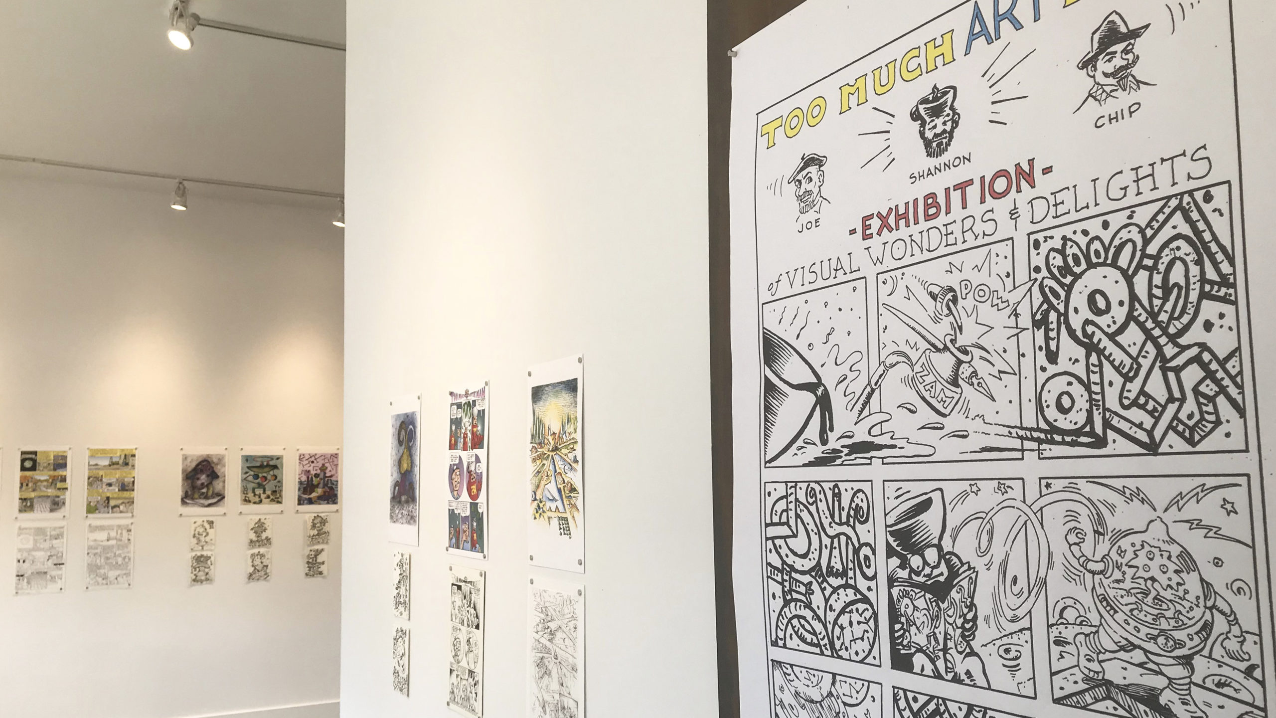 Too Much ART Men Chip Sullivan Joe Slusky Shannon Wheeler PLACE