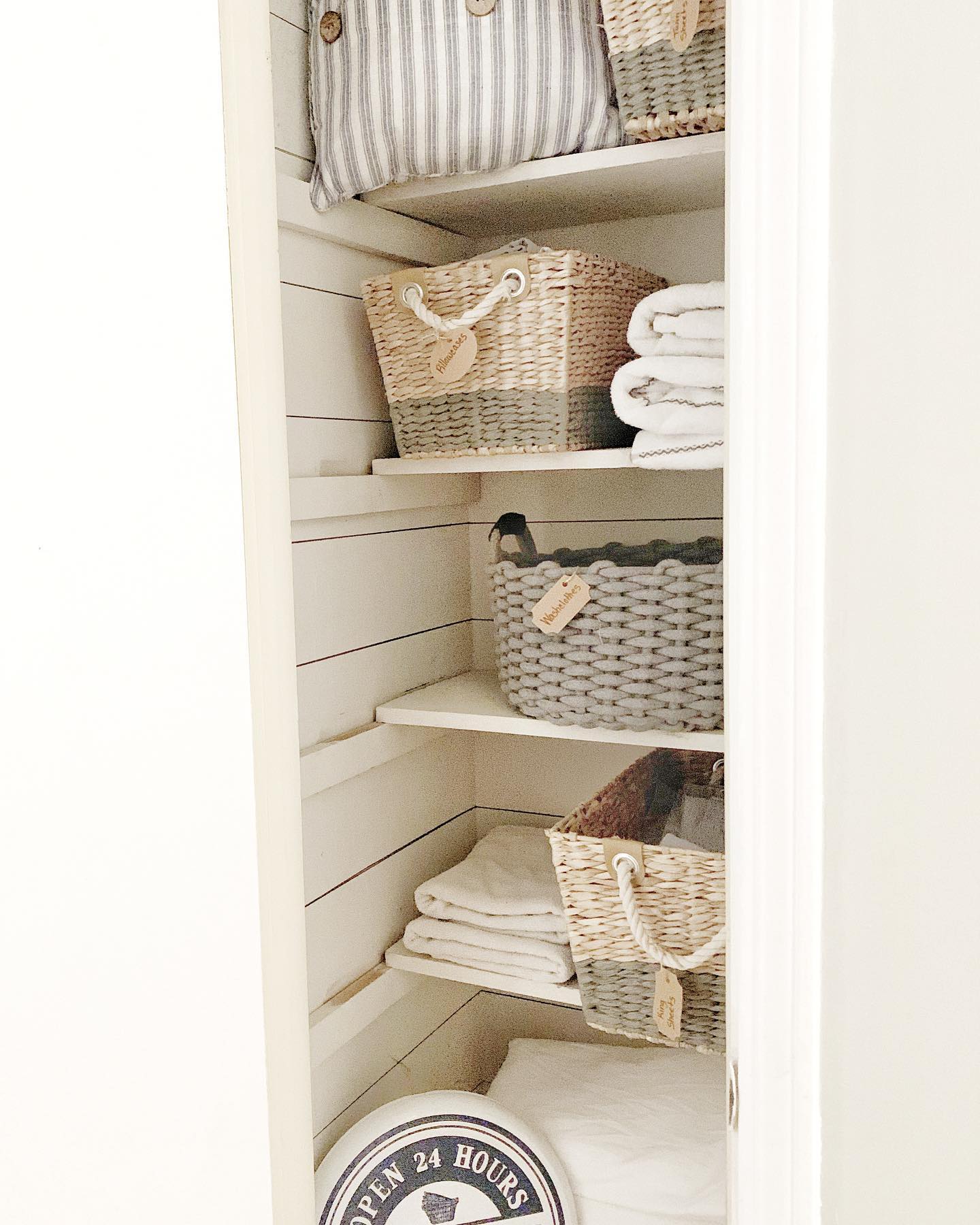 Maximize Your Space 27 Chic Narrow Linen Closet Organization Ideas