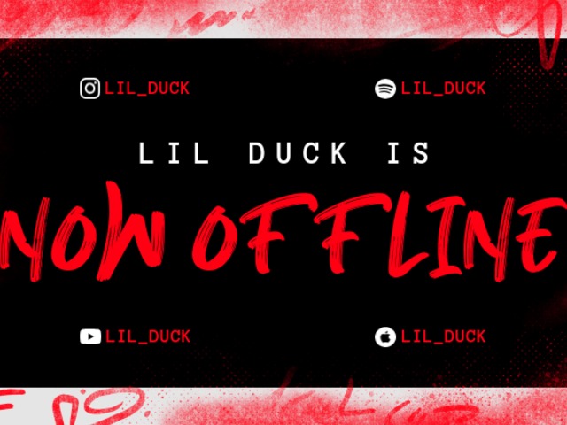 Placeit Cool Offline Twitch Banner Generator with Red Graffiti