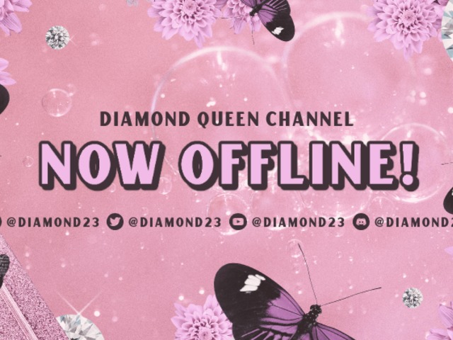 Placeit Twitch Offline Banner Generator With a Y2K Girly Aesthetic