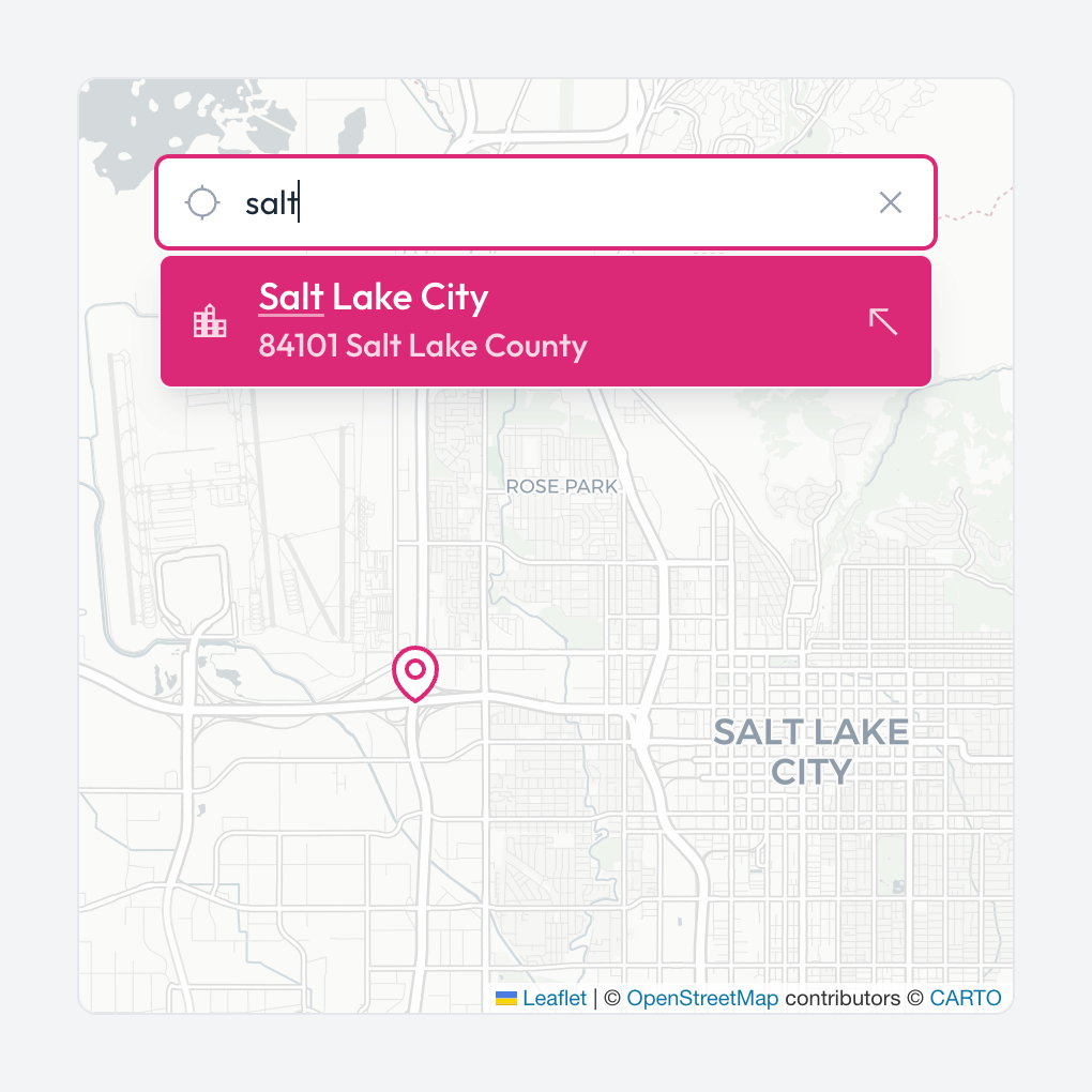 Geocoding API and PlaceKit