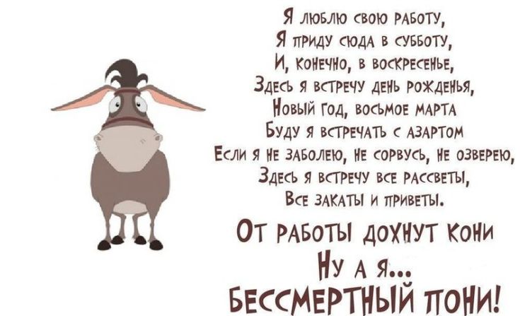 Картинки с надписью От работы дохнут кони (30 картинок) 🔥