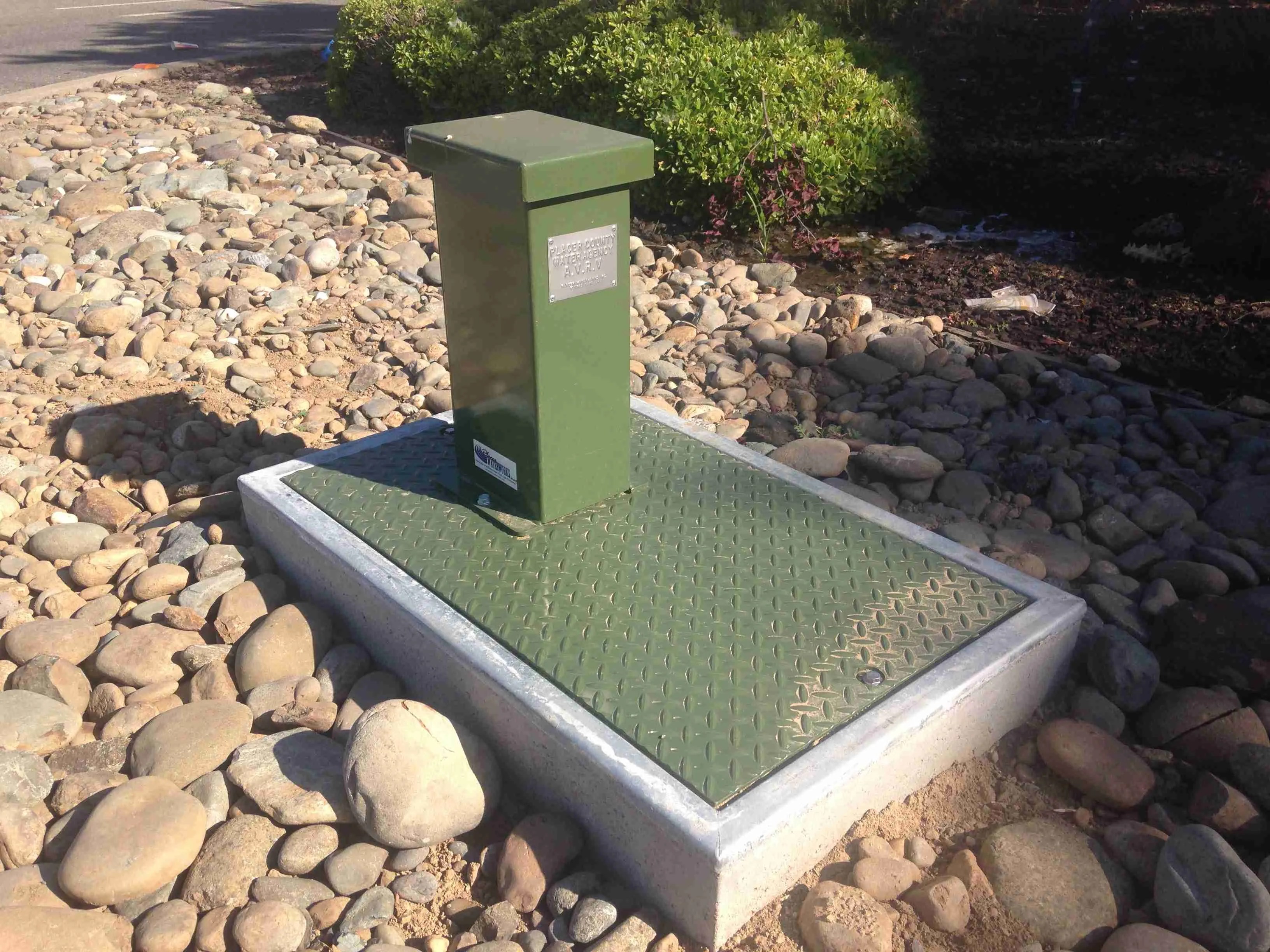 Air Release Valve Enclosures Placer Waterworks