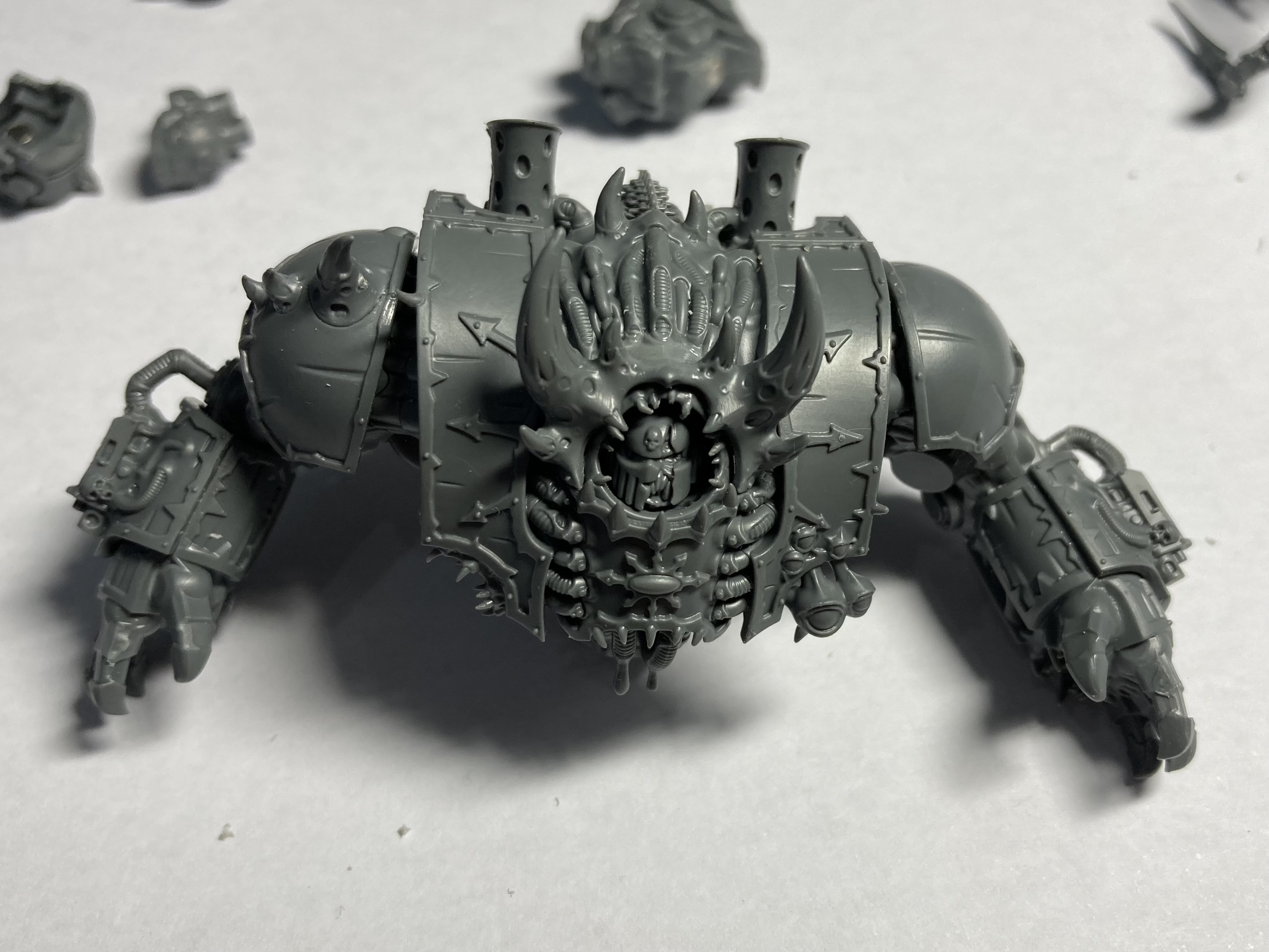 Helbrute Assembly Plague Gardening