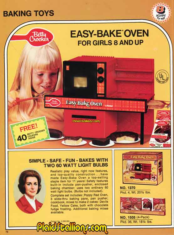 Kenner Easy Bake Ovens I Kenner I 1980 Catalog I
