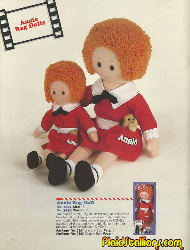 1982 Knickerbocker Annie Catalog I