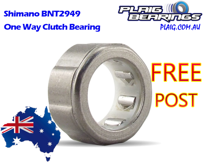 BNT2949 Shimano OneWay Roller Clutch Bearing Plaig Bearings