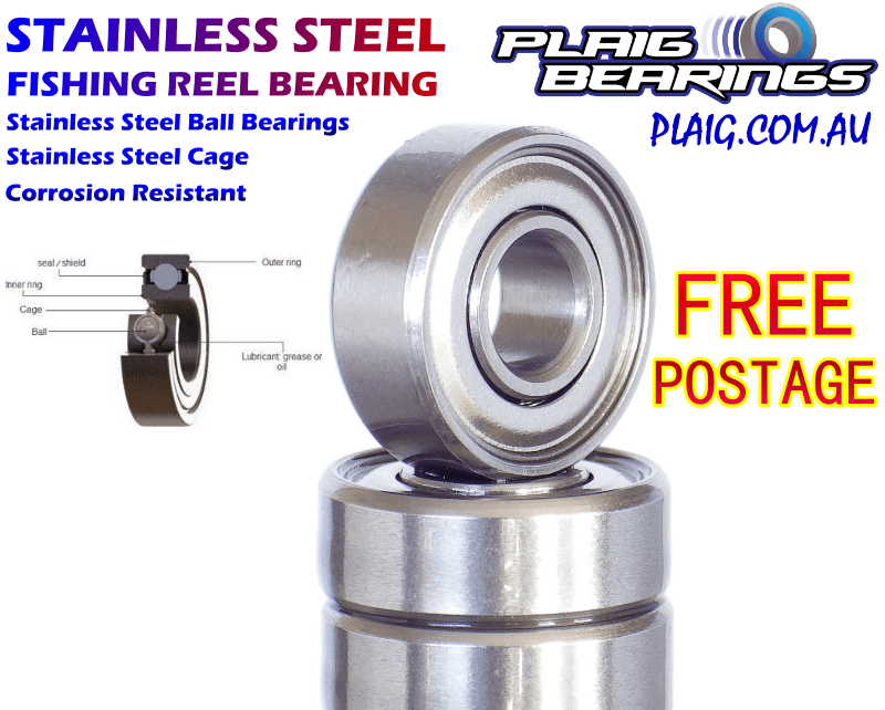 Shimano TGT0641 Fishing Reel Bearing Stainless Steel Plaig Bearings