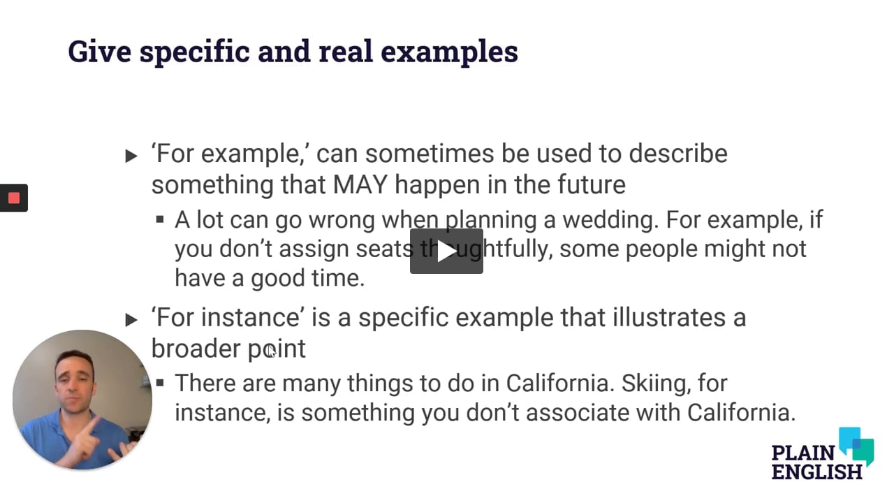 Clarification Archives Plain English