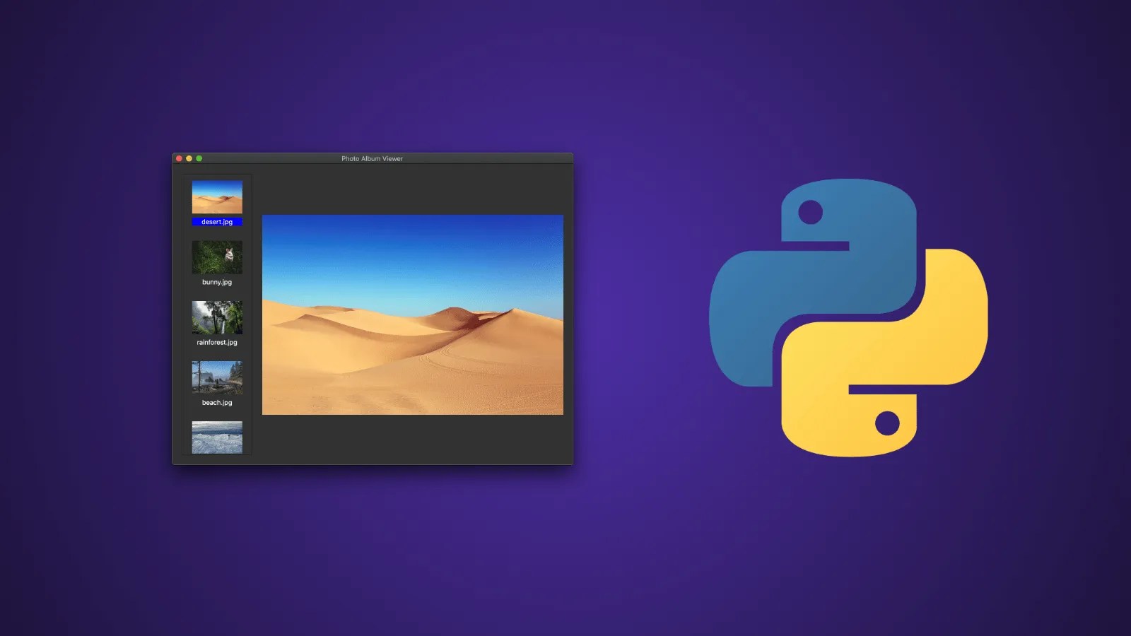 How to build a Desktop Application using Python