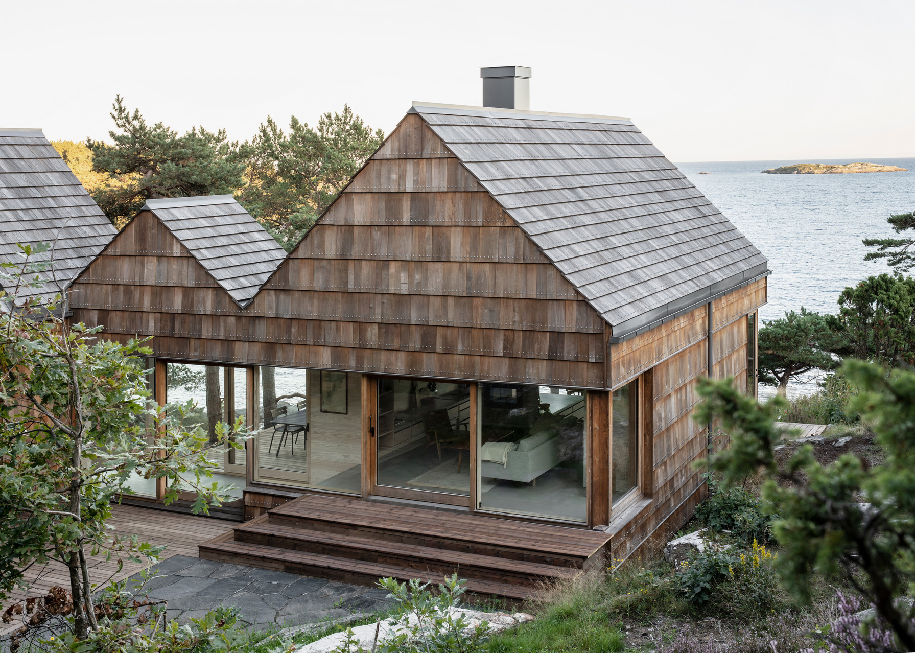 Scrap Wood Offcuts Clad the Façade of Norway’s Saltviga House PLAIN