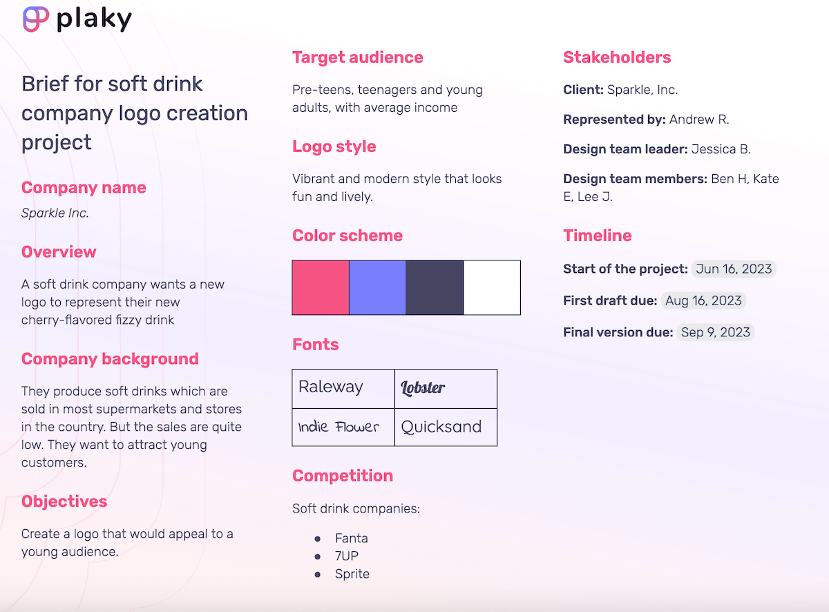 10 Steps to writing a creative brief (+ templates, examples, tips)