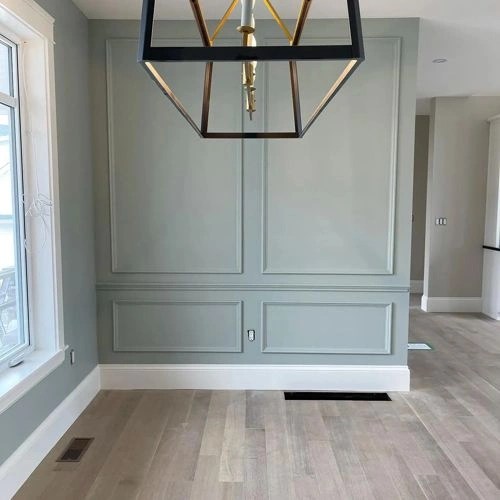 Benjamin Moore Gray Wisp 1570 41 real pictures