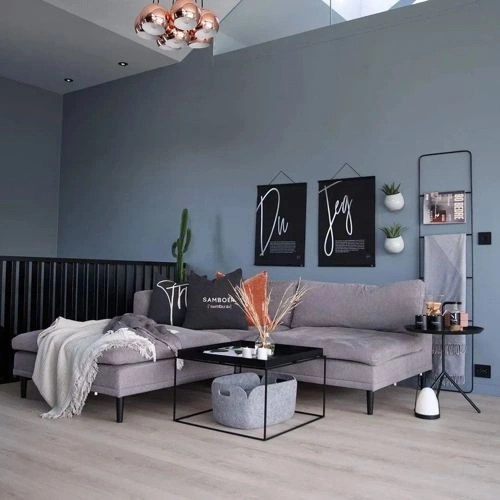 Midtone blue Jotun paint colors reviews