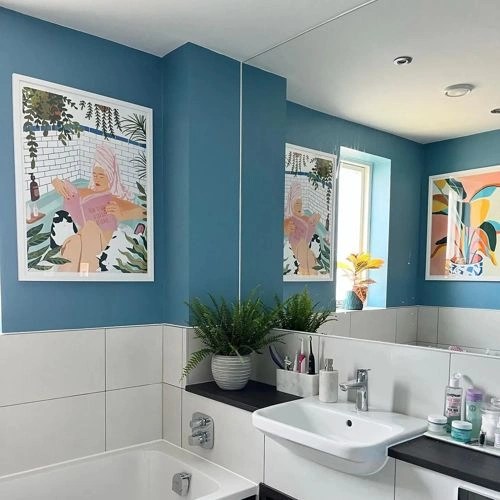 Dulux Stonewashed Blue 70BG 28/169 paint color