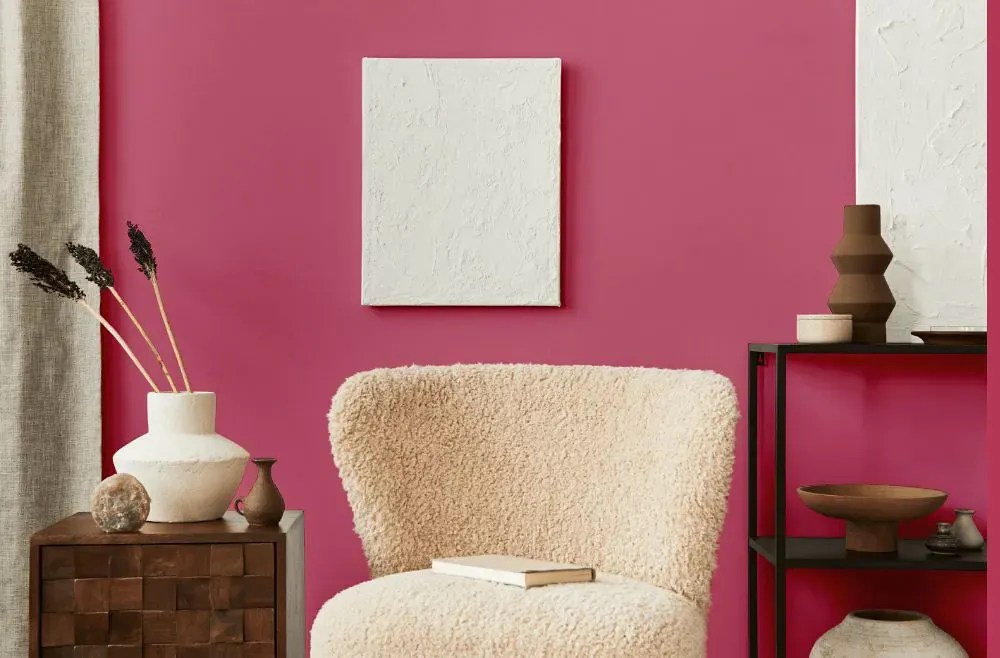 Sherwin Williams Dragon Fruit SW 6855 30 real pictures