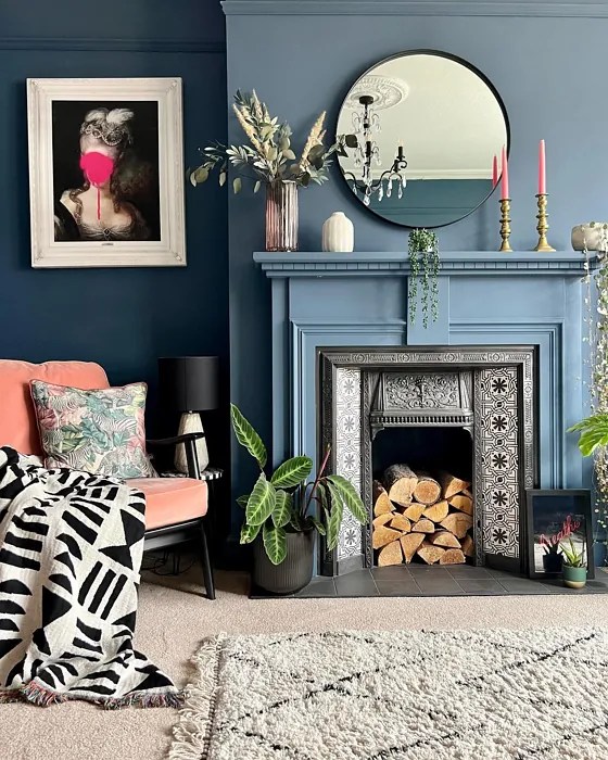 Little Greene Hicks' Blue 208 paint color