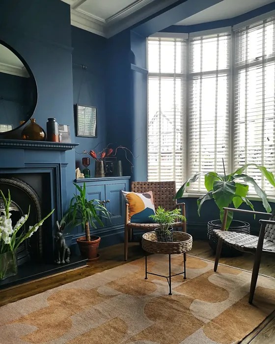 Little Greene Hicks' Blue 208 paint color