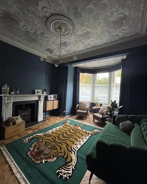 Little Greene Hicks' Blue 208 paint color