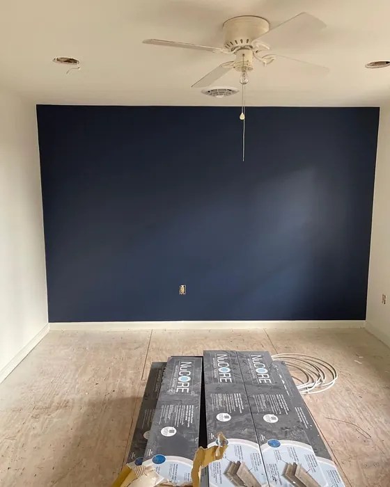 Sherwin Williams Naval SW 6244 paint color