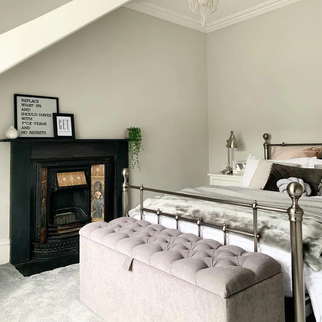 Farrow and Ball grey paint colors for bedroom