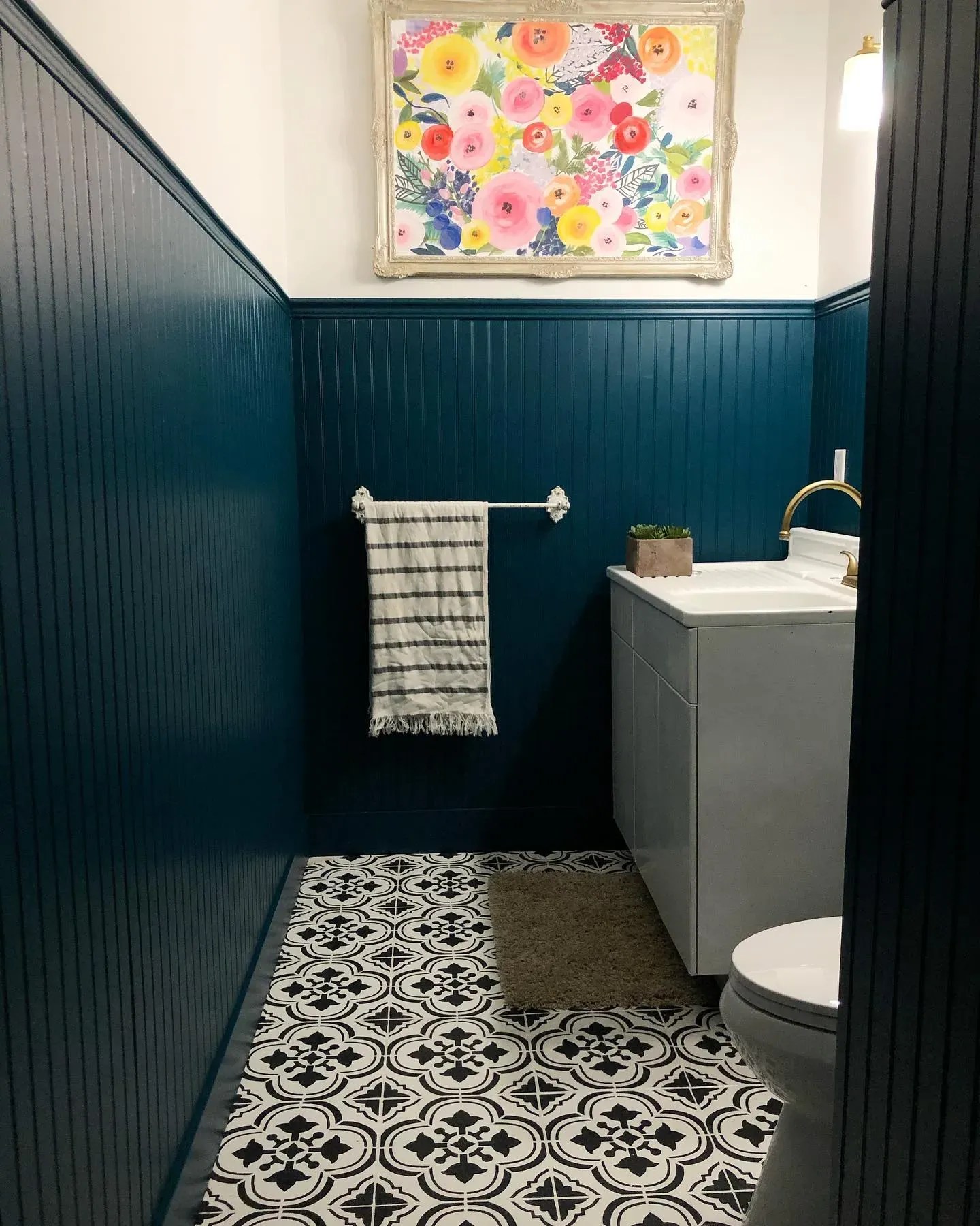 Behr blue paint colors for bathroom