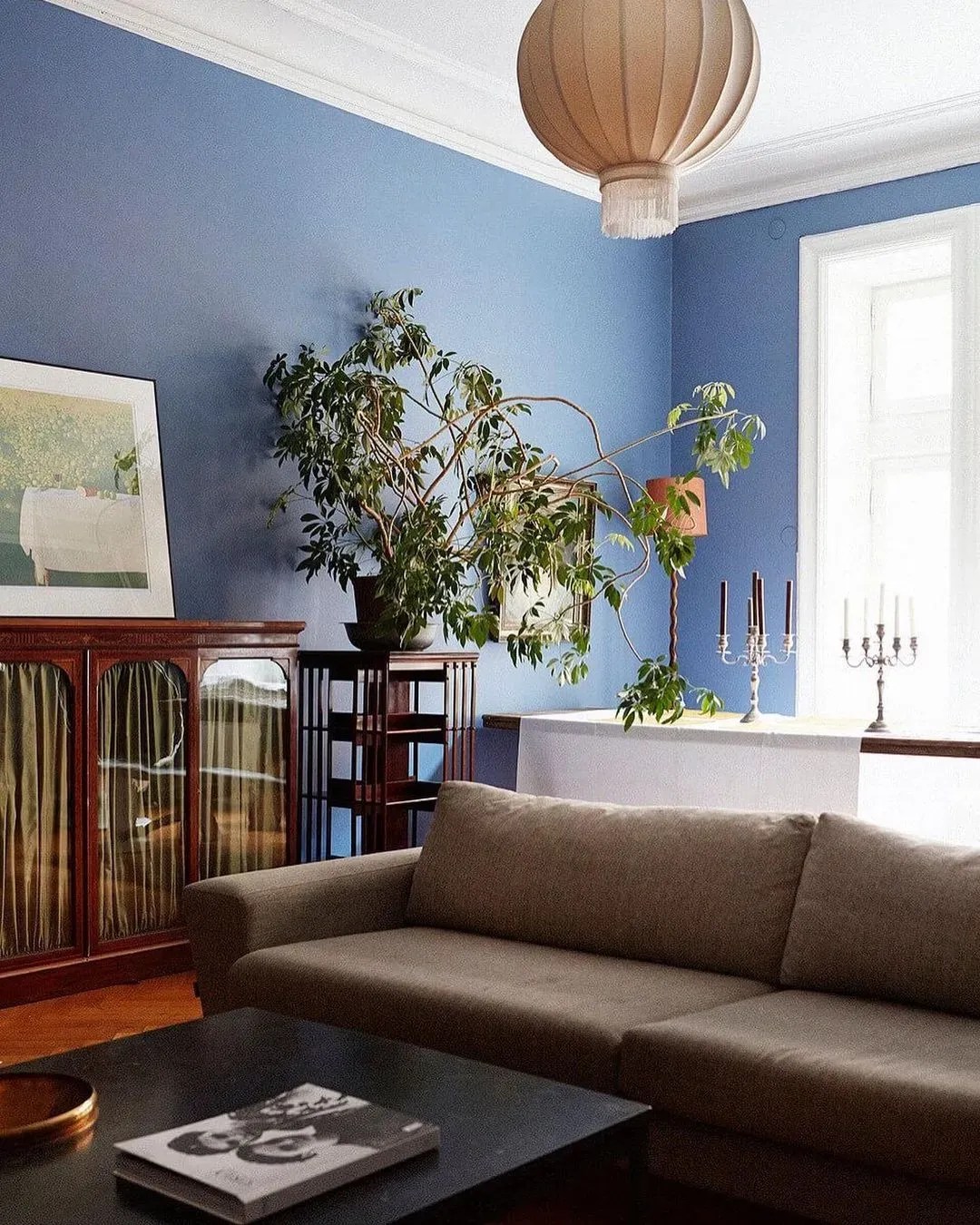 Benjamin Moore blue paint colors for living room
