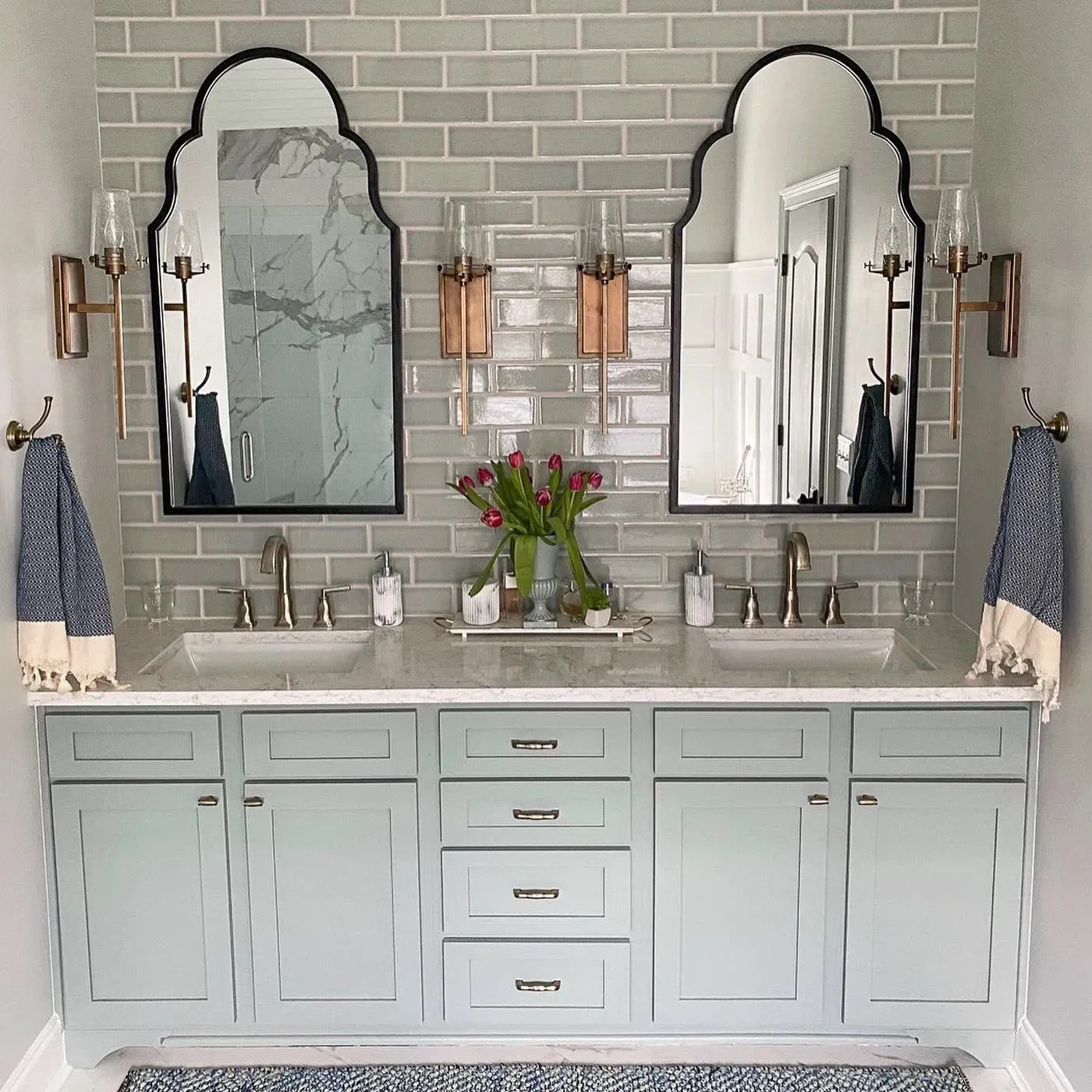 Benjamin Moore grey paint colors for bathroom