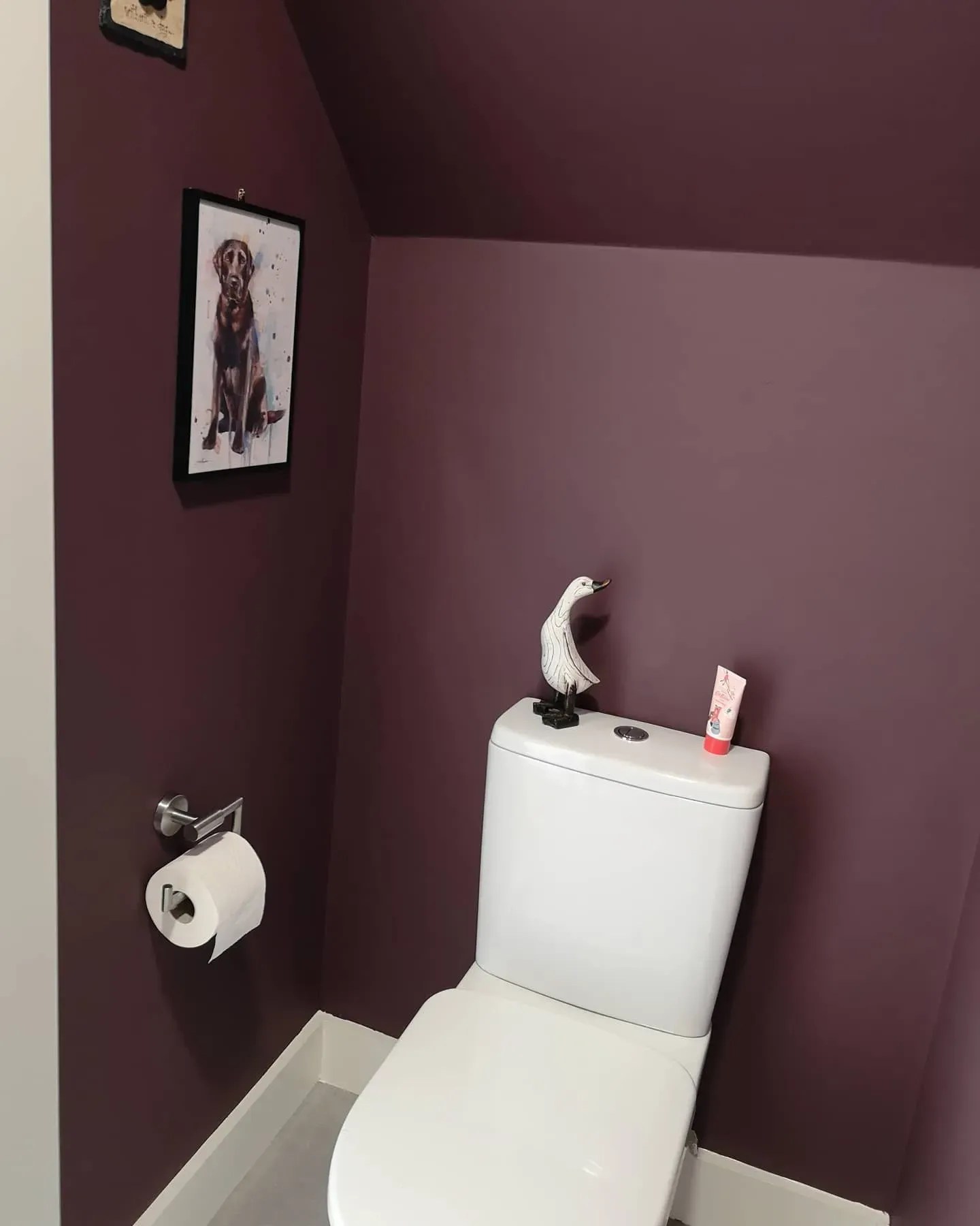 Farrow and Ball purple paint colors for bathroom