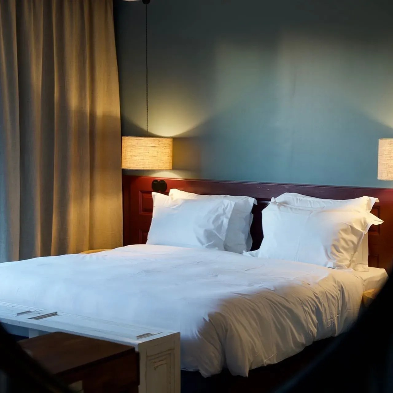 Farrow and Ball dark purple paint colors for bedroom