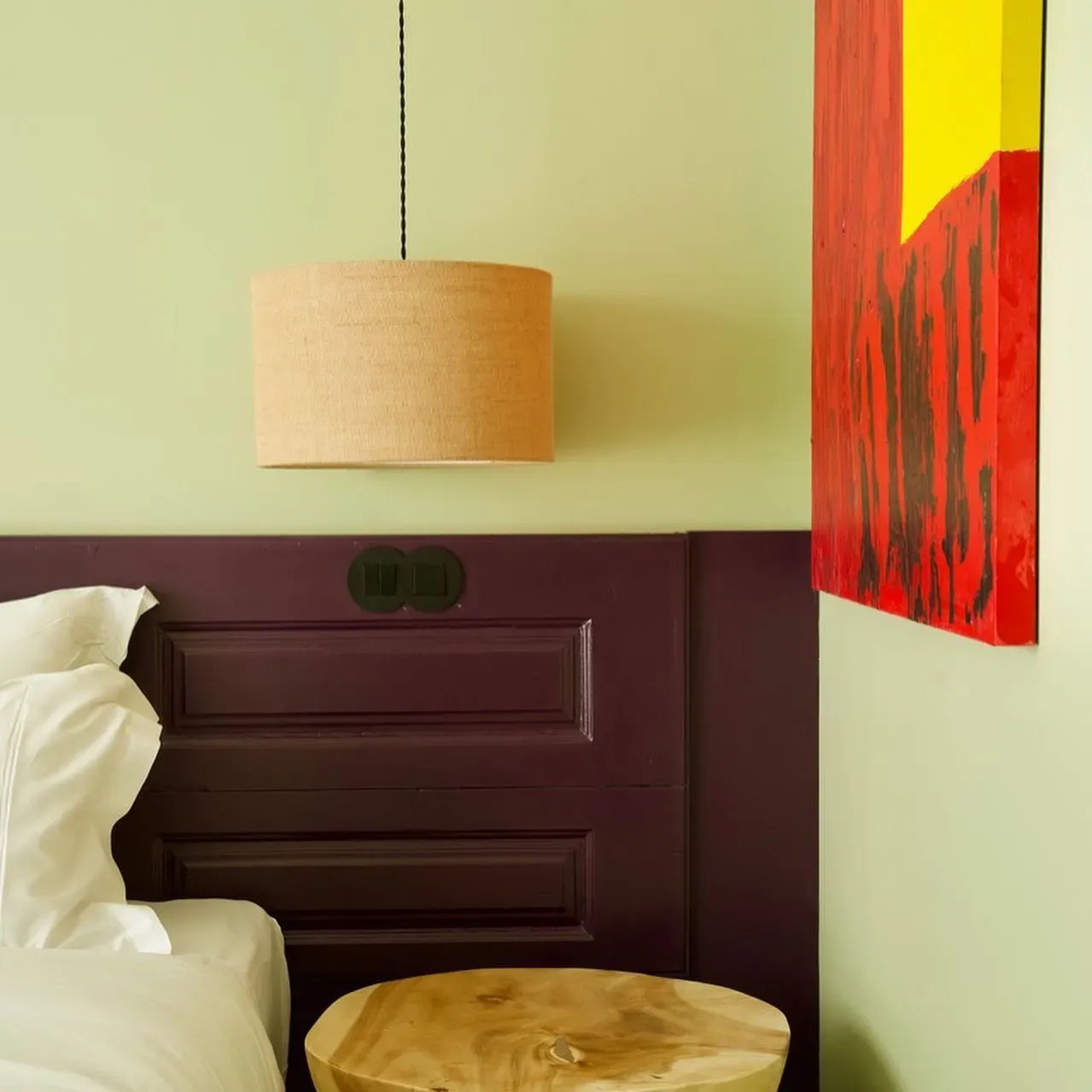 Farrow and Ball purple paint colors for bedroom
