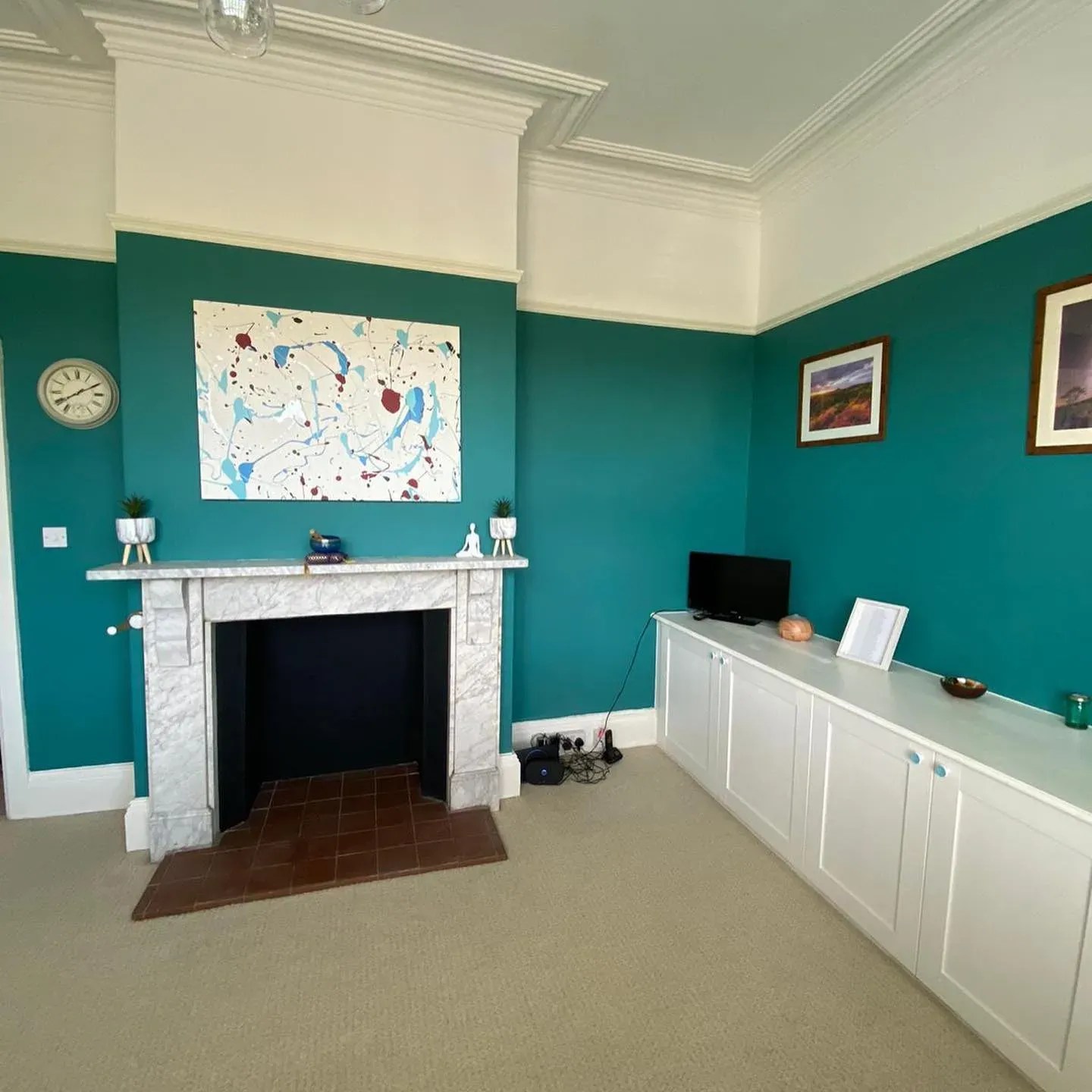 Dulux blue paint colors for living room