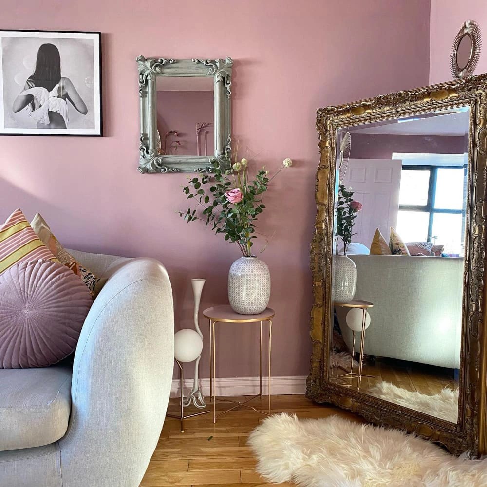Farrow and Ball pink paint colors for living room