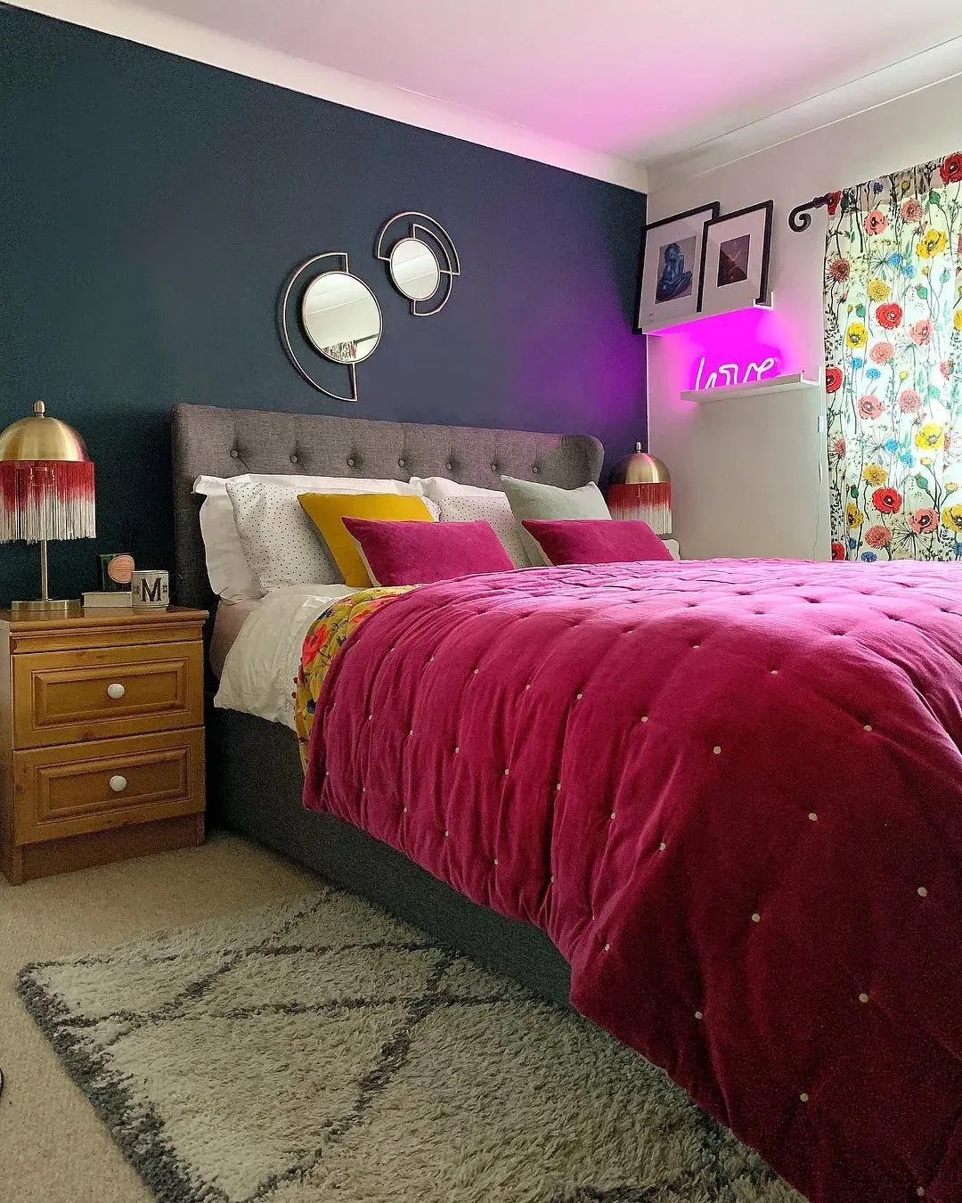 Dark blue paint colors for bedroom