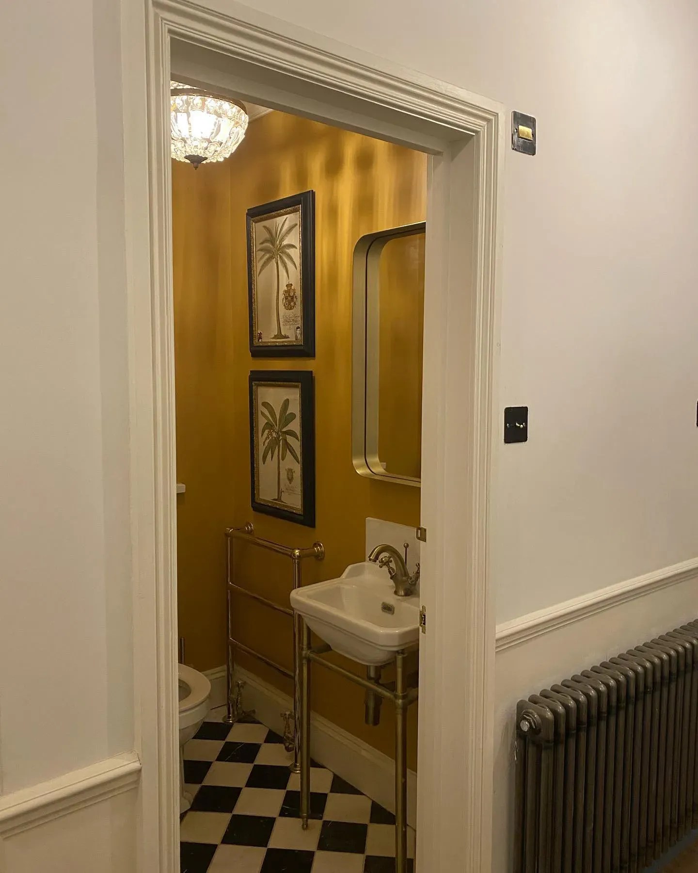 Farrow and Ball yellow paint colors for bathroom