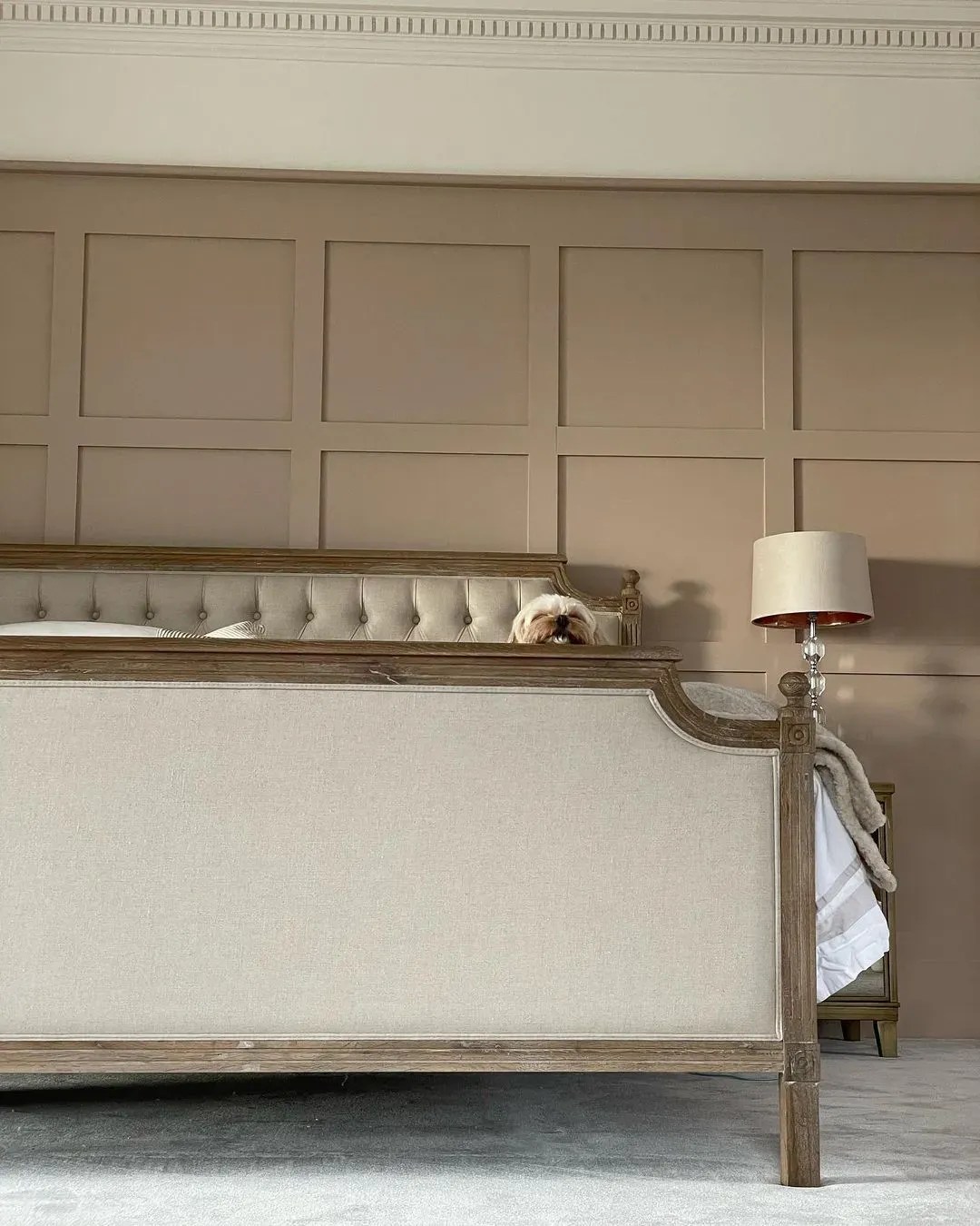 Farrow and Ball greige paint colors for bedroom