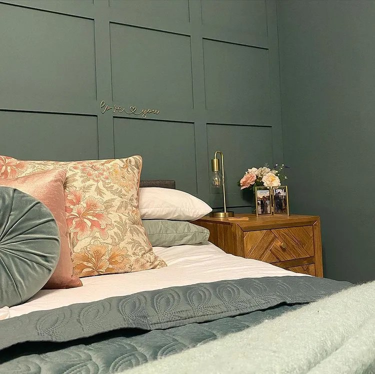 Little Greene dark paint colors for bedroom